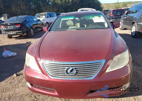 2007 Lexus Ls 460 из США, поврежденный, VIN JTHBL46F675044342